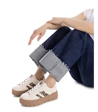 Women's Lace-Up Casual Sneakers Refresh Collection By Xti