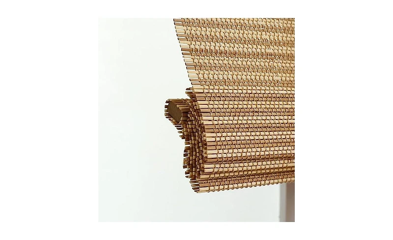 Shadisfy Cordless Bamboo Roman Shades W X 72