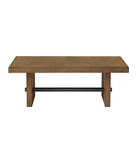 Intercon 52"" x 28"" Cocktail Table in Weathered Oak