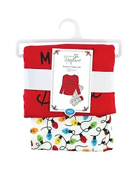 Touched by Nature Women's Unisex Holiday Pajamas