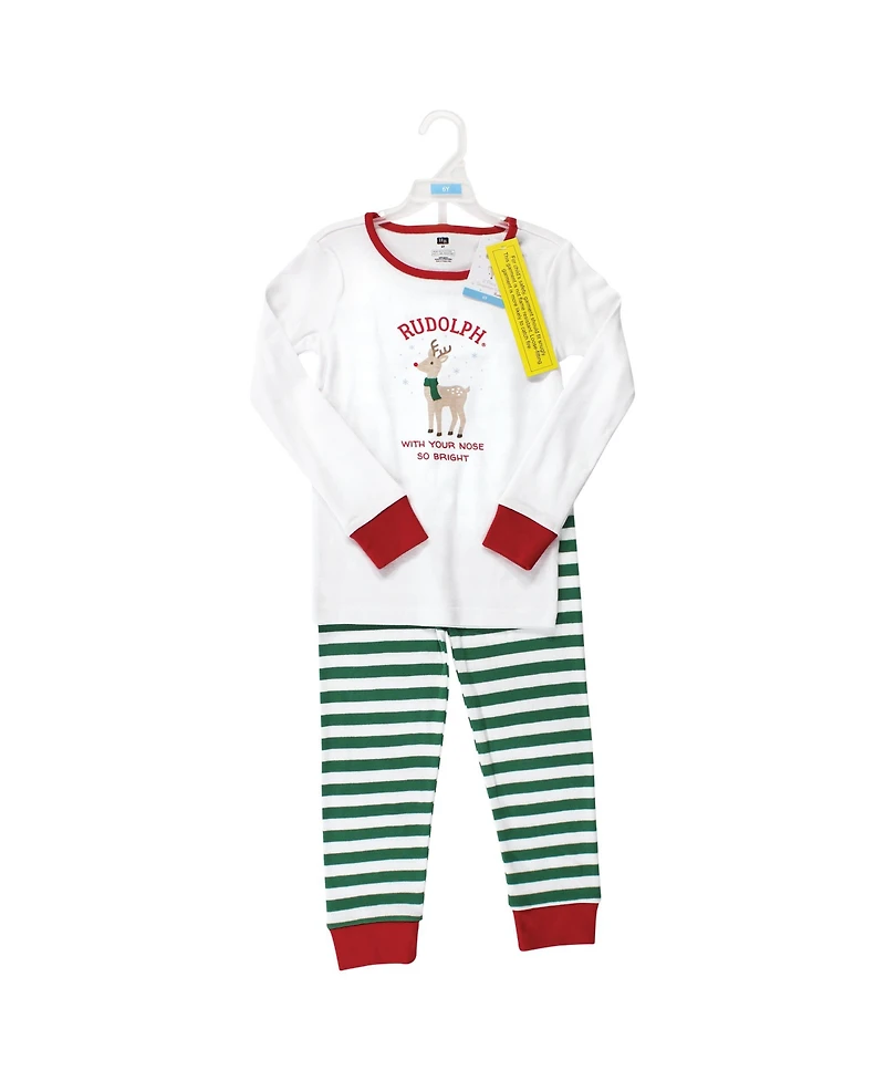 Hudson Baby Toddler Unisex Cotton Sleepwear Duo