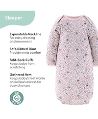 The Peanutshell Layette Gift Set for Baby Girls - Prairie Flora, 16 Piece