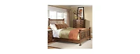Intercon 3 Drawer Nightstand in Mission