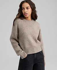 And Now This Women's Crewneck Drop-Shoulder Sweater, Macy's Exclusive