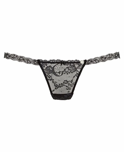 Lascana Women's Floral Lace Thong