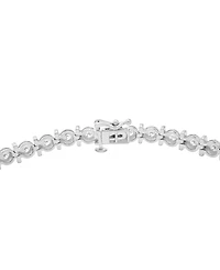 Macy's Diamond Tennis Bracelet (2 ct. t.w.) in Sterling Silver