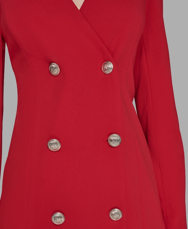 Karl Lagerfeld Paris Women's Double-Breasted Jacket Dress