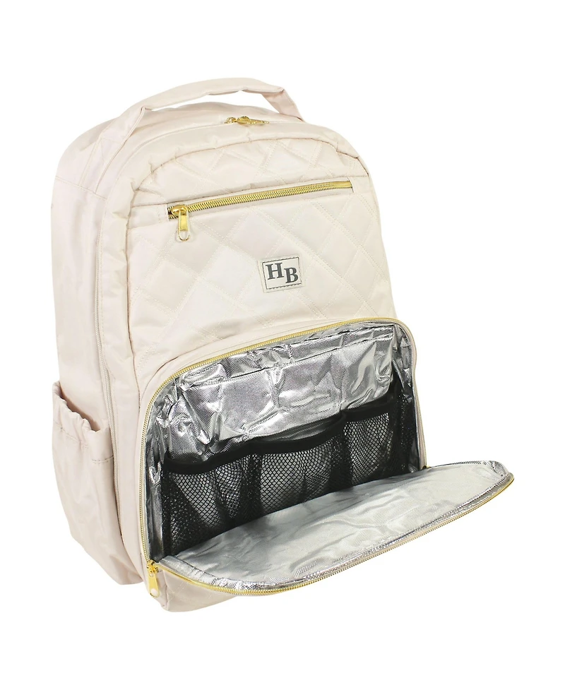 Hudson Baby Unisex High-Quality Diaper Backpack with Detachable Changing Pad