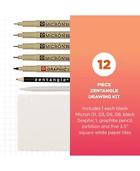 Sakura Gelly Roll Retractable Sparkle Set: 3 Stardust, 3 Metallic, 2 Blue & 2 Black