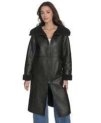 Levi's Women's Regular Long Faux Shearling Coat