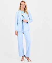 Anne Klein Women's High-Rise Wide-Leg Pants