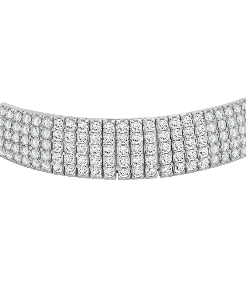 Macy's Diamond Stretchy Bangle (9 ct. t.w.) in 14K White Gold