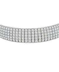 Macy's Diamond Stretchy Bangle (9 ct. t.w.) in 14K White Gold