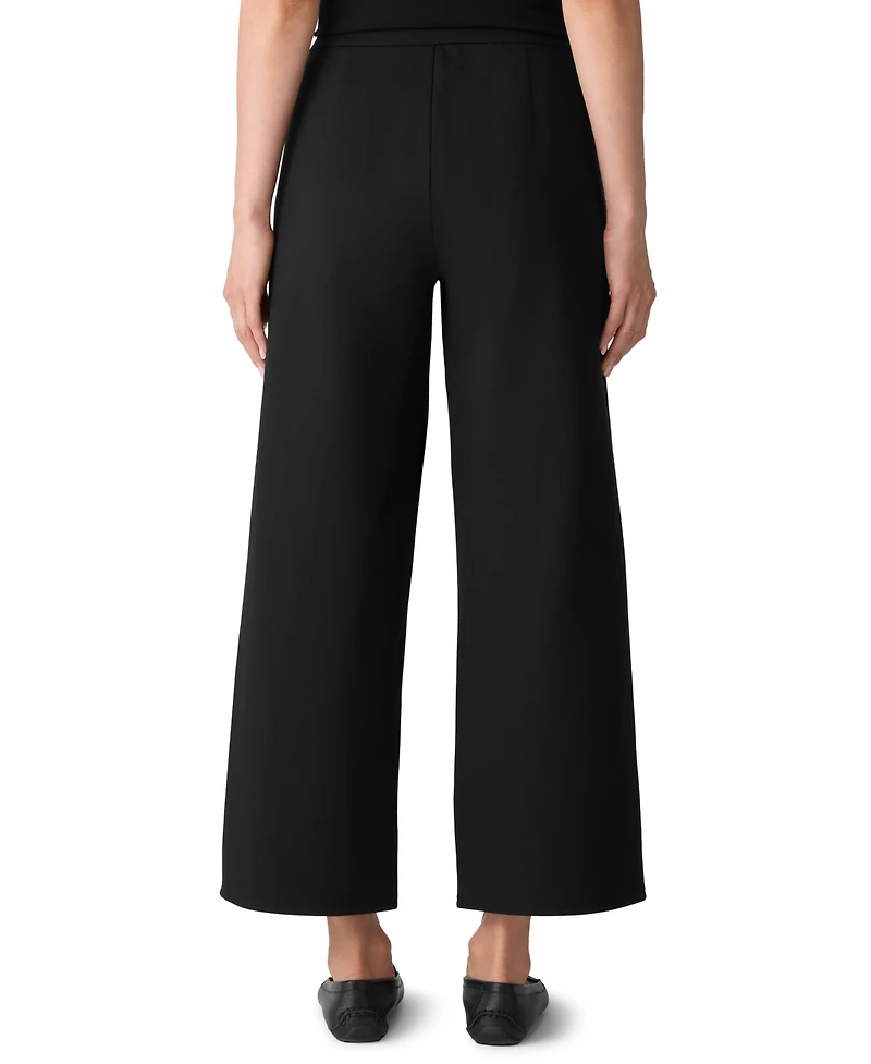 Eileen Fisher Women's Wide-Leg Ankle Pants