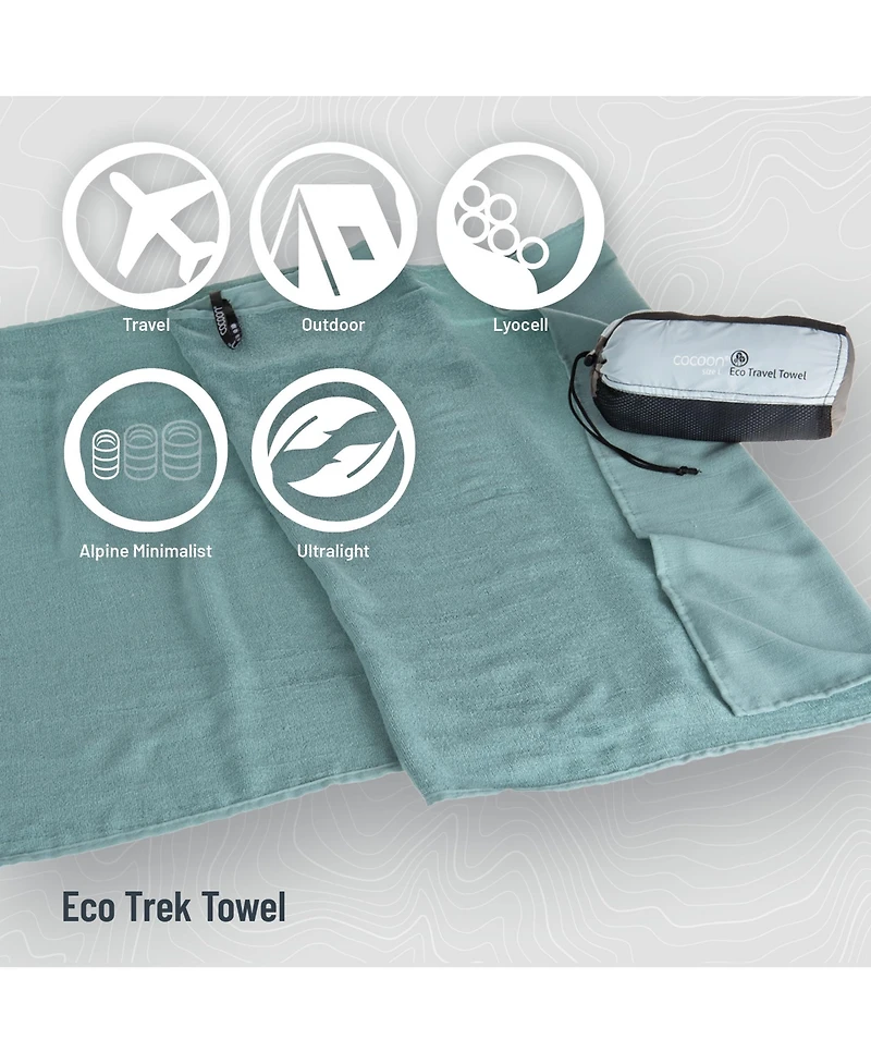 Cocoon- Premium - Eco Travel Towel Large