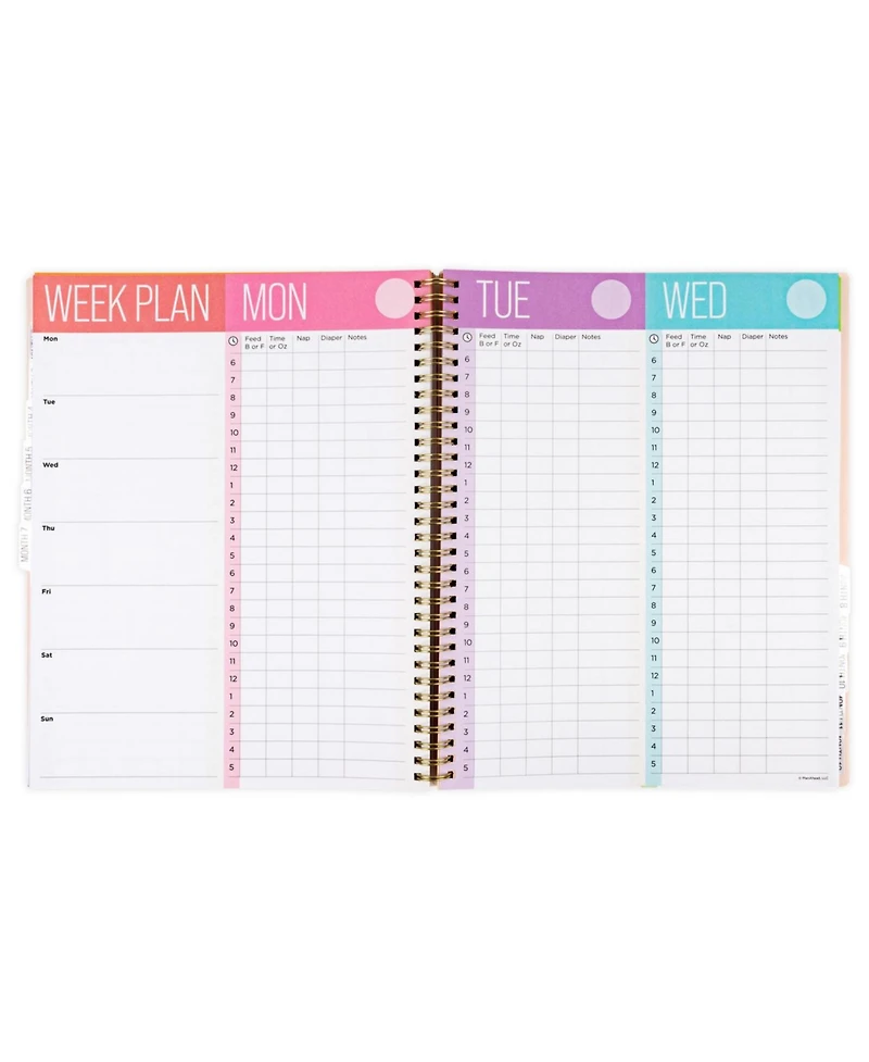 See It Bigger Large New Parent Monthly Weekly Perpetual Planner