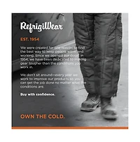 RefrigiWear Men's Men s Classic Brown Leather Composite Toe Work Boots - Durable, Comfortable, and Safe for Tough Jobs