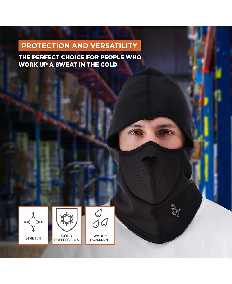 RefrigiWear Men's Performance Balaclava - High-Performance Face Mask for Cold Weather Activities