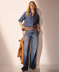 Lauren Ralph Women's Denim Shirt