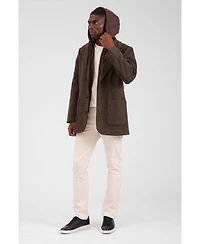 Bagatelle Homme Men's Wool Blend Hoodie Coat