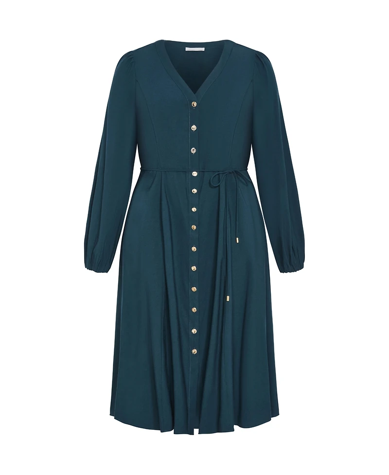 City Chic Women's Kristina Midi Dress