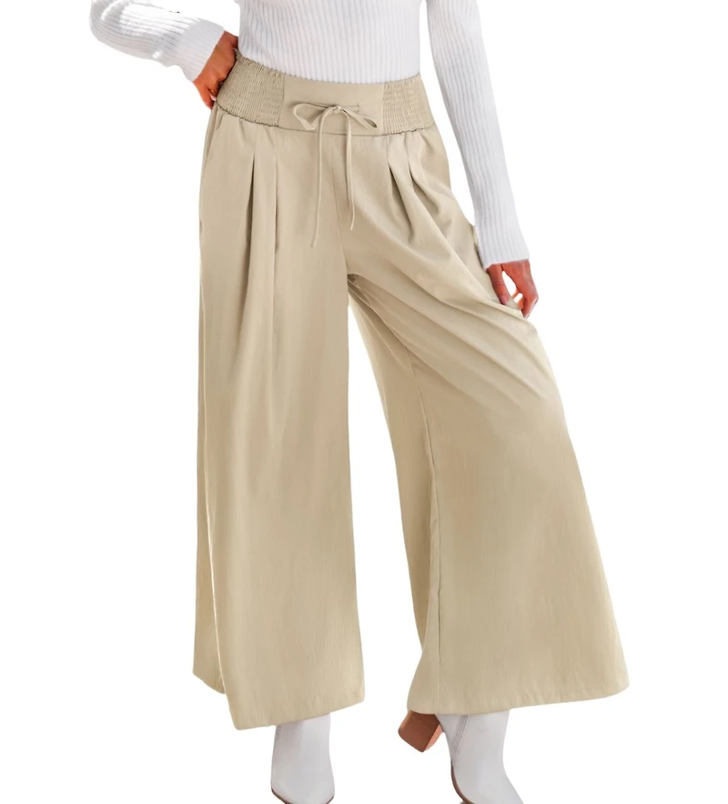 Cupshe Women's Don t Miss Out Beige Pants
