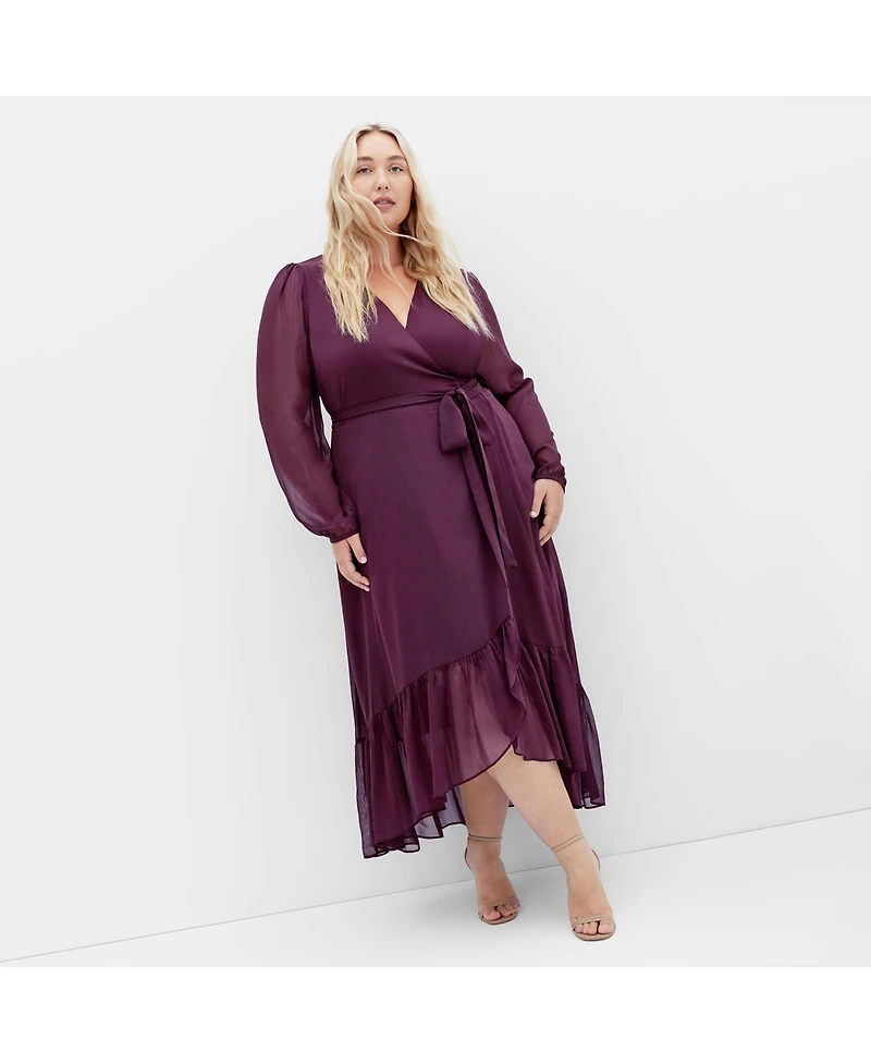 City Chic Women's Instinct Maxi Dress
