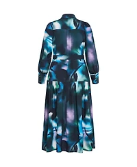 City Chic Women's Haze Bloom Maxi Dress