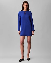 Calvin Klein Women's Tailored Long Sleeve Mini Dress