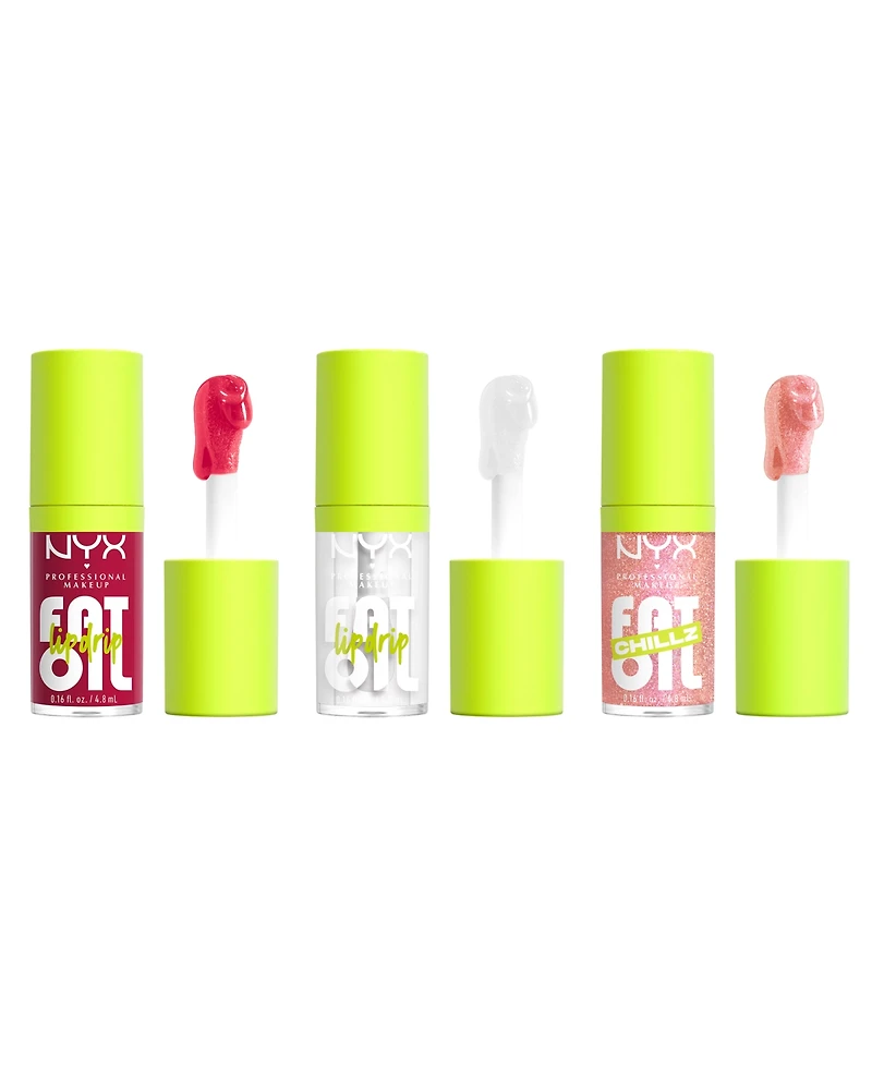 Nyx Professional Makeup 3-Pc. Fat Oil Trio Kit