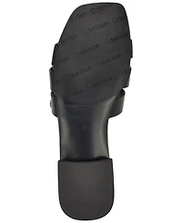 Calvin Klein Women's Tisha Slip-On Flat Sandals