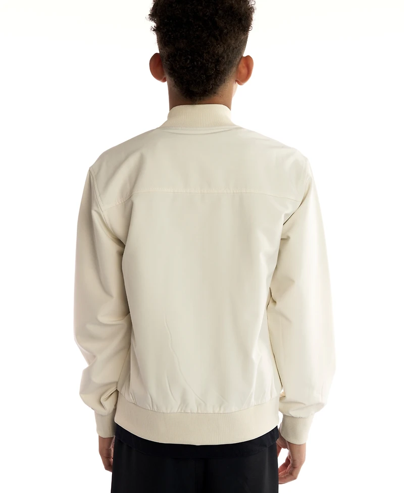 Sovereign Code Boys 5-20 Pierce Graphic Varsity Bomber Jacket