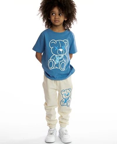 Sovereign Code Boys 2T-7 2-Piece Printed T-Shirt and Pull-On Jogger Set