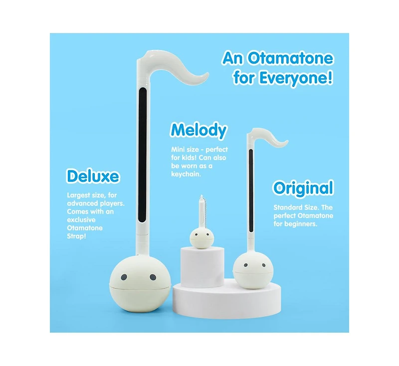 Otamatone Melody Series Japanese Electronic Mini Musical Toy Portable 11 Pre-Programmed Songs