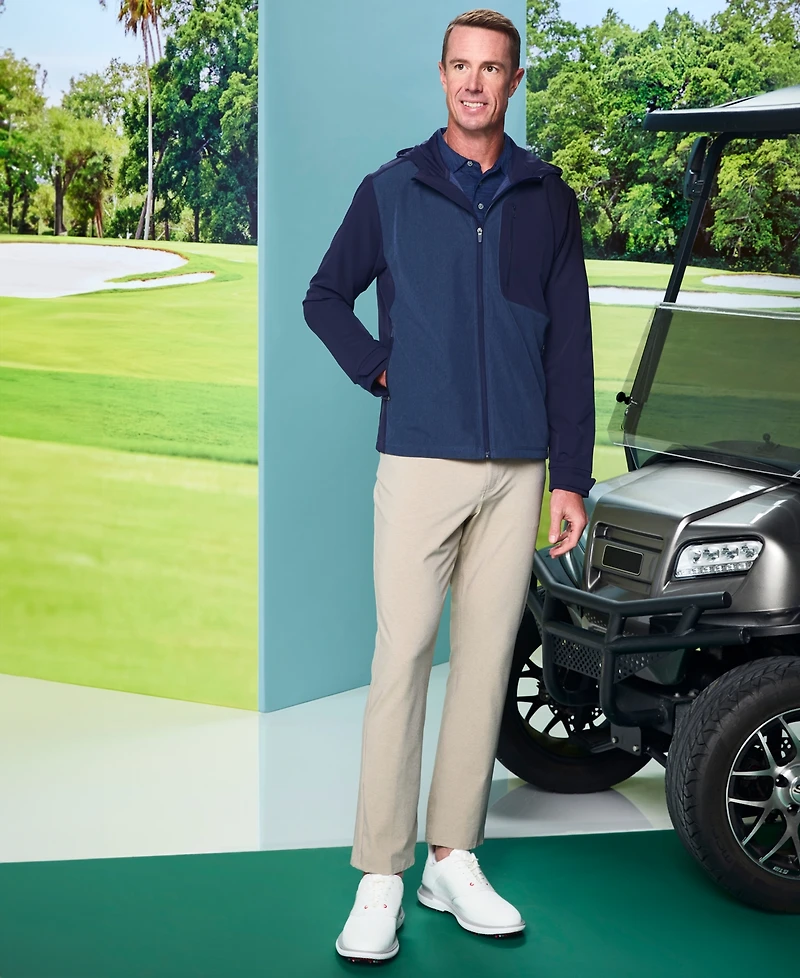 Pga Tour Men's Heathered Five-Pocket Pants