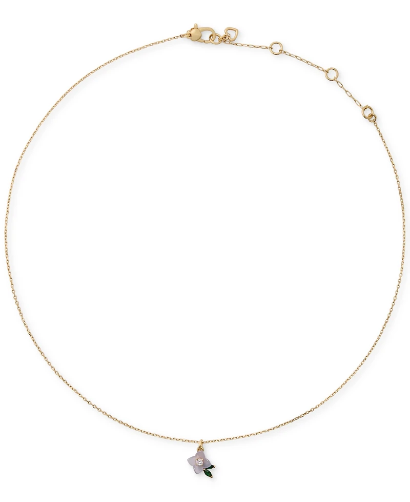 kate spade new york Cubic Zirconia and Resin Appreciate You Pendant Necklace