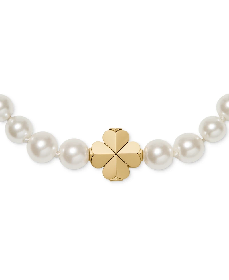 kate spade new york Imitation Pearl Flower Bracelet