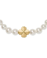 kate spade new york Imitation Pearl Flower Bracelet