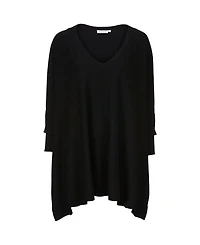 Masai Copenhagen Women's MaFosna Long Sleeve V-Neck Poncho