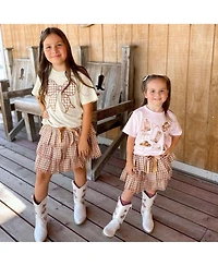 Sweet Wink Little and Big Girls Cowgirl Cutie Short Sleeve T-Shirt
