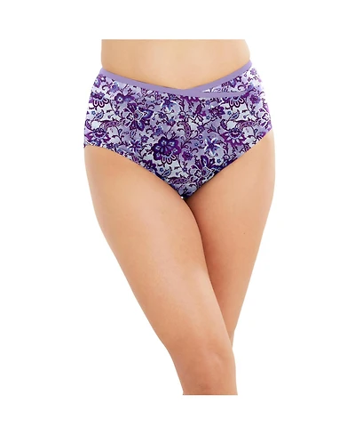 Comfort Choice Women's 3-Pack Microfiber Brief