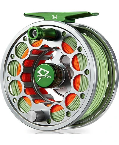 Sword Fly Fishing Reel with Cnc Machined Aluminum Alloy Housing, 3/4, 5/6, 7/8, 9/10 Weights (Black, Gunmetal, Pink