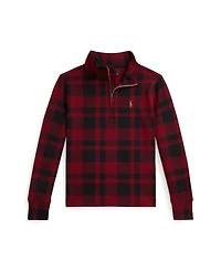 Polo Ralph Lauren Boys Plaid Cotton Interlock Pullover