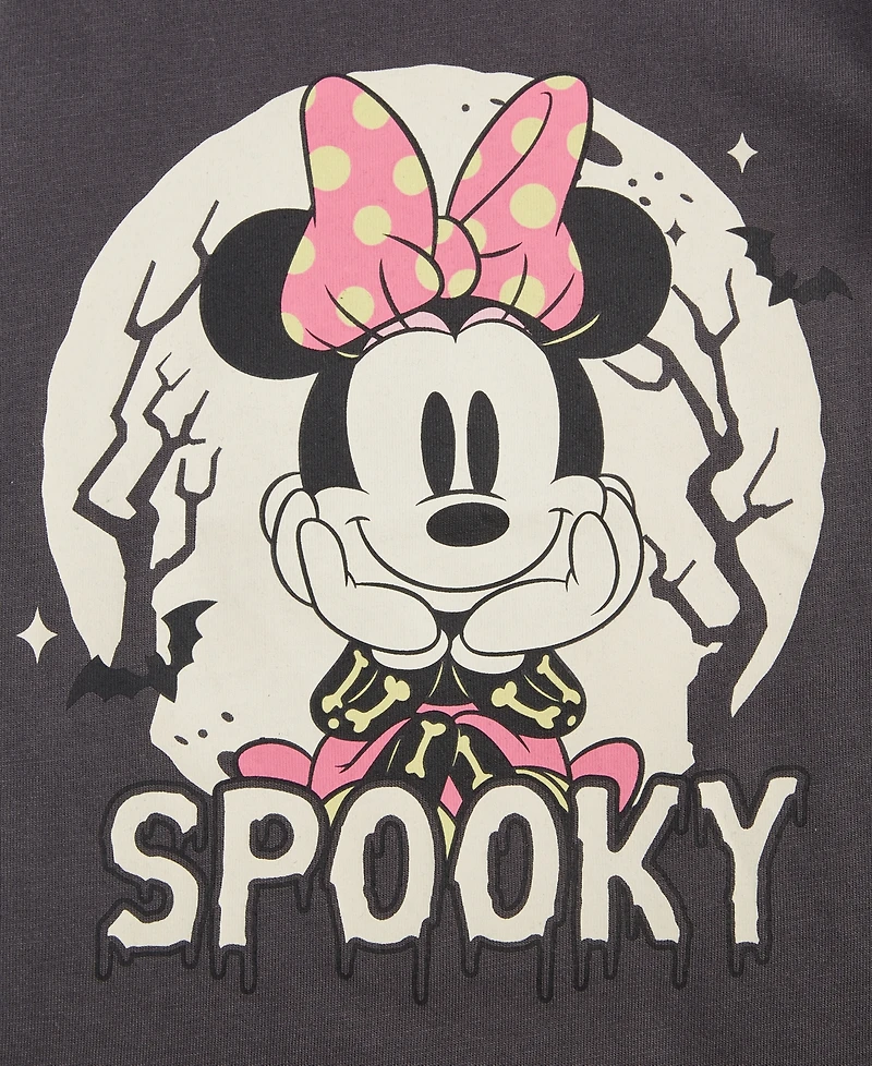 Epic Threads Girls Toddler 2T-4T Spooky Minnie Mouse Short-Sleeve T-Shirt, Macy's Exclusive