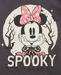 Epic Threads Girls Toddler 2T-4T Spooky Minnie Mouse Short-Sleeve T-Shirt, Macy's Exclusive