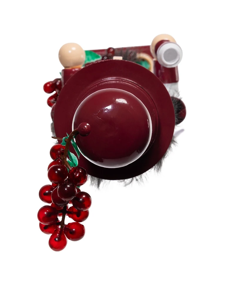 Kurt Adler 15-Inch Wooden Wine Nutcracker