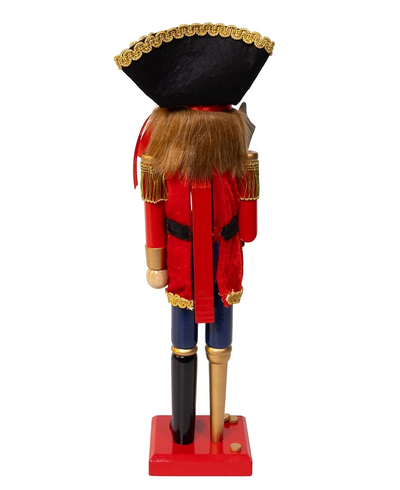 Kurt Adler 15-Inch Pirate Nutcracker with Peg Leg