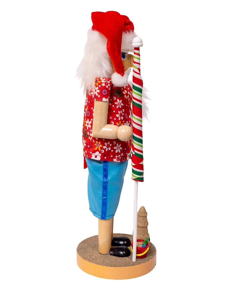 Kurt Adler 15-Inch Beach Santa Nutcracker