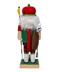 Kurt Adler 12-Inch Wooden Golf Nutcracker