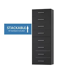 Lovmor 4 Drawer Short Tower for Closet Organizer Unit